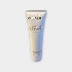 Curlsmith Fragrance Free Shine Cream, a lightweight leave-in conditioner